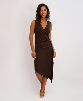 Women's Asymmetrical Midi Dress | Macy's