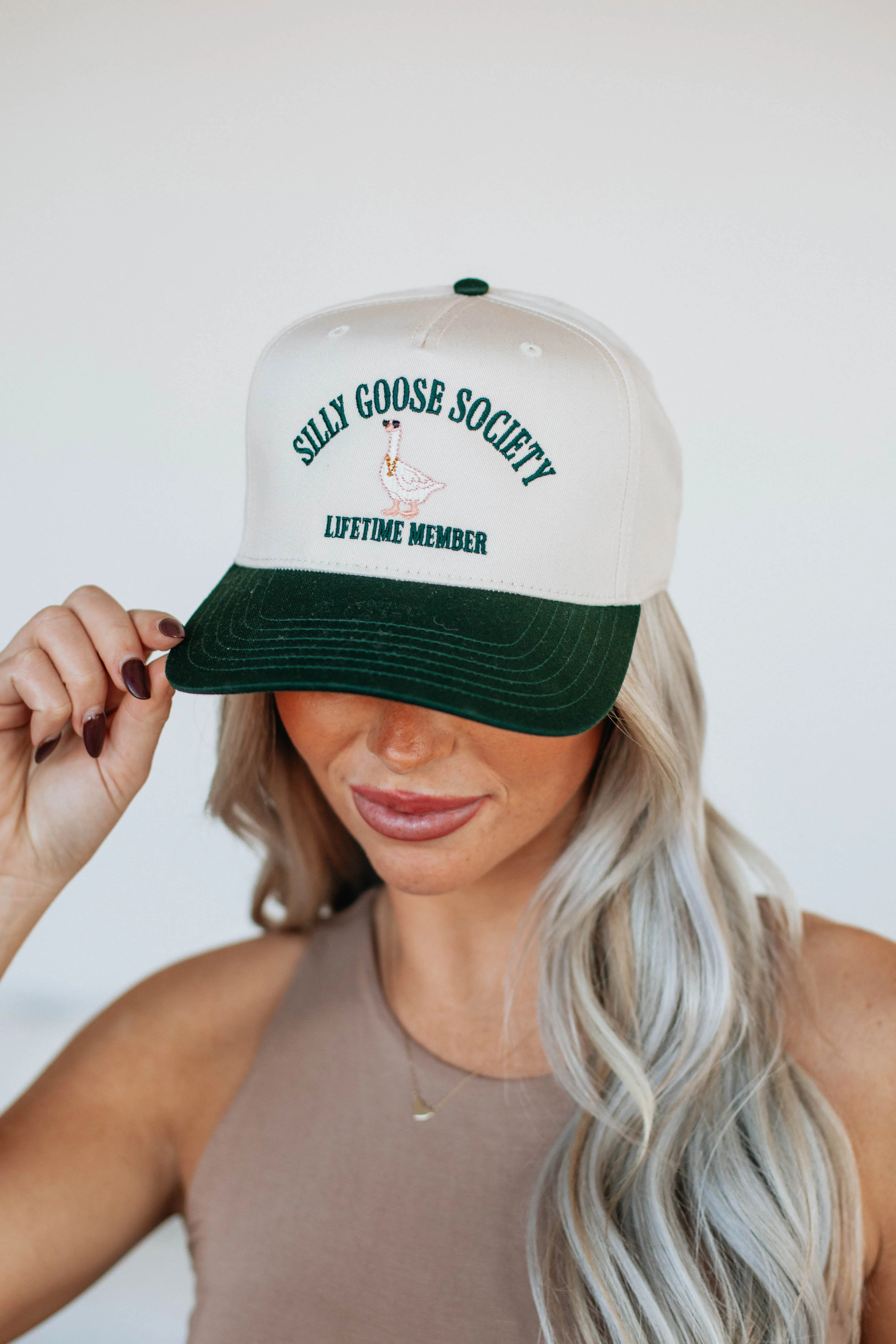 Silly Goose Society Trucker Hat One Size | Wild Oak Boutique