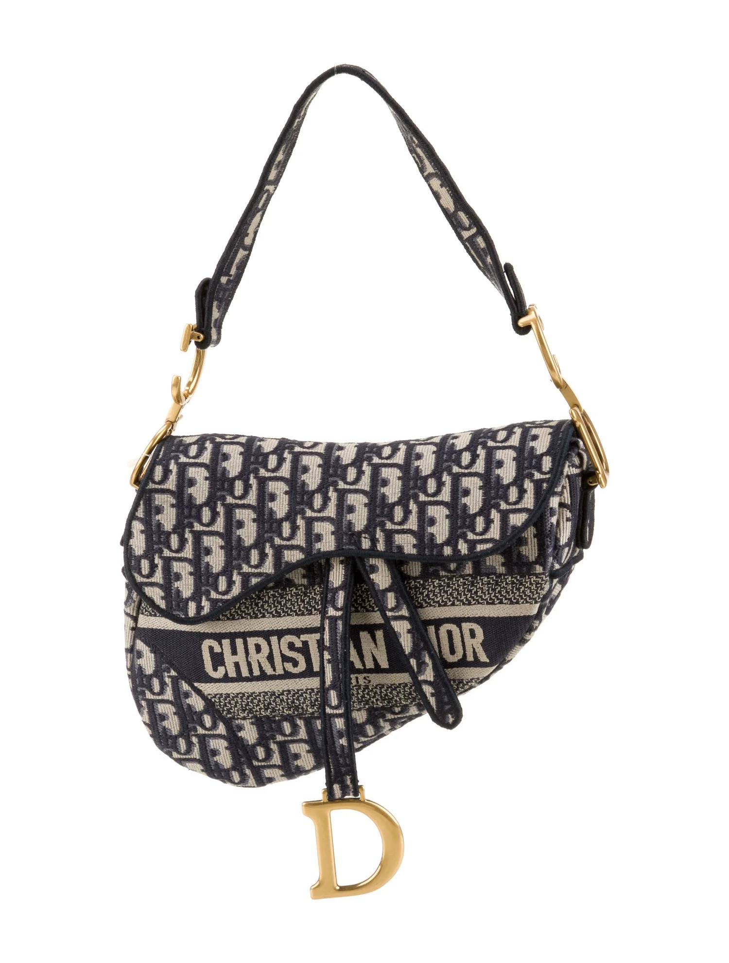 Oblique Jacquard Saddle | The RealReal