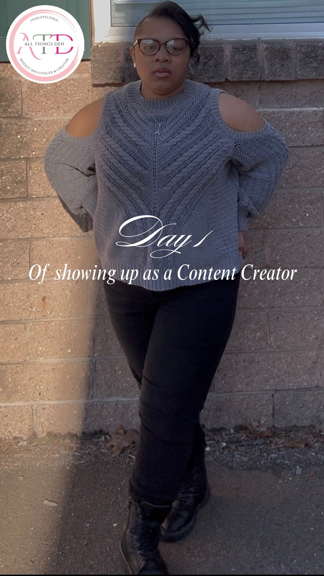 Day 1 of showing up as a content creator✨

Consistency before confidence.
Obedience in the routine.
I’m learning that showing up is part of the assignment.

This journey is faith-led, even when it looks like everyday life 🤍

Building publicly, teaching intentionally on @AllThingsDeh. ✨