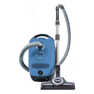 Classic C1 Turbo Team Bagged Corded for MultiSurfaces in Blue, Canister Vacuum Cleaner | The Home Depot