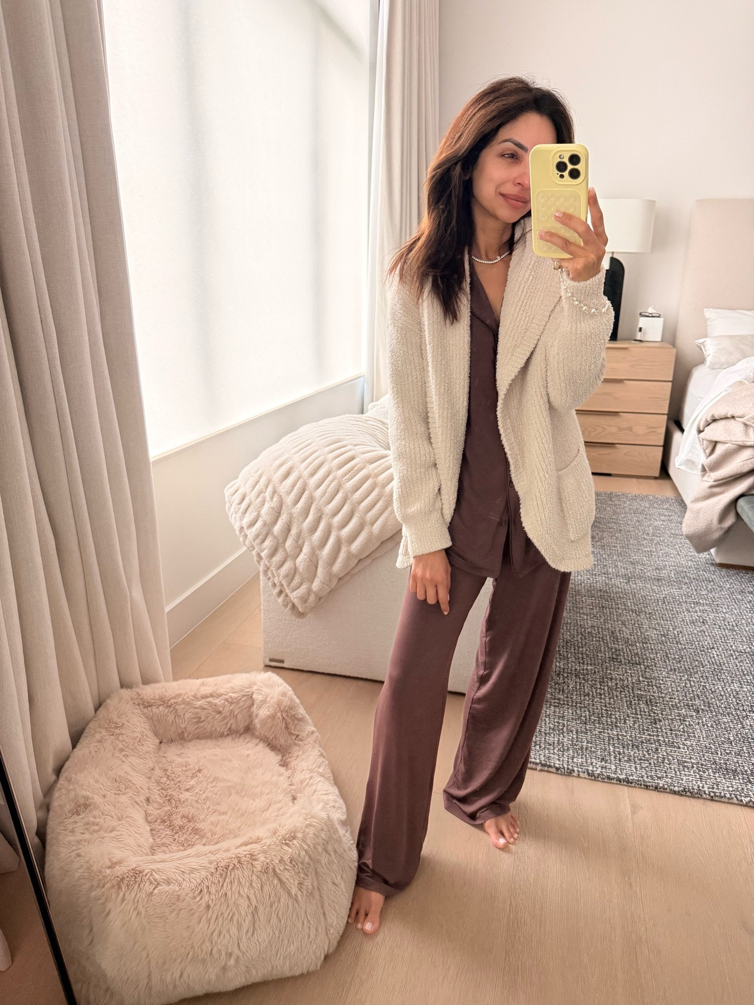 Couldn't resist these cozy pieces! Wearing xs in cardigan and pajama set

#LTKSaleAlert
