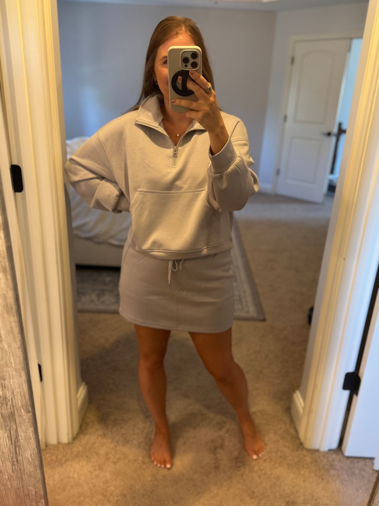 Amazon skort set
Air essentials look for less
Summer to fall
Transition set