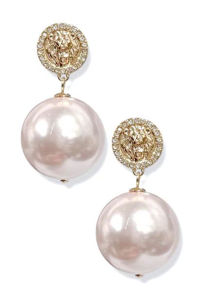 Tammy Pearl Light Pink Earrings | The Willow Tree