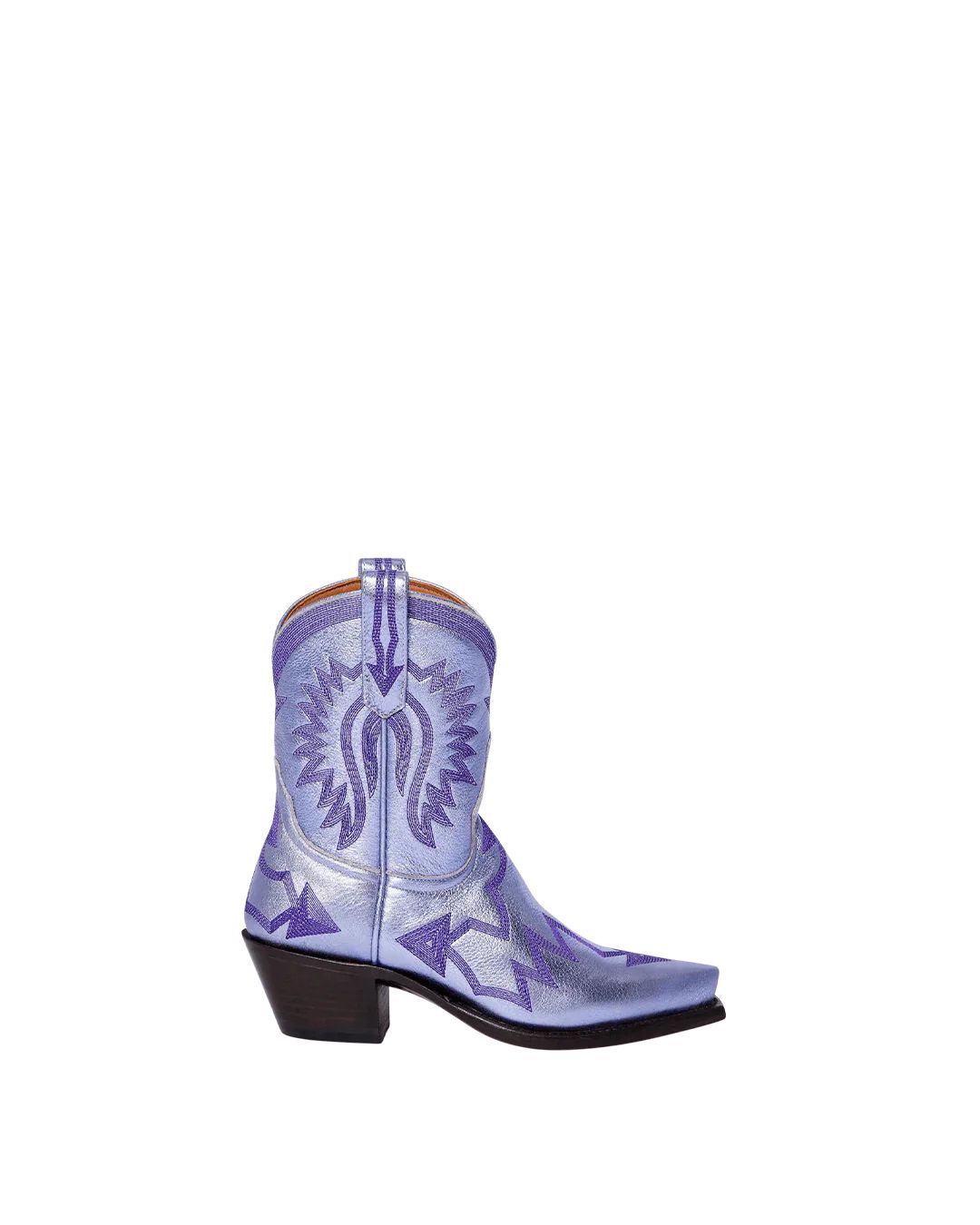 Maggie Metallic Lavender | Luxury Fashion Women's Cowboy Boots | Miron Crosby | Miron Crosby