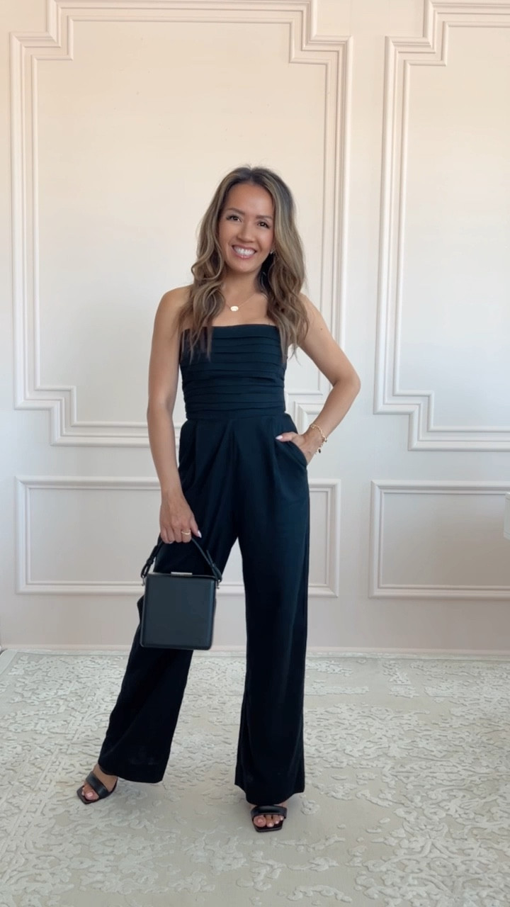 This amazing black linen-blend jumpsuit is so good! On sale, available in petite, regular and tall sizes! Also in beige too.

Wearing size XXS Petite

#LTKSaleAlert #LTKFindsUnder100 #LTKxAF