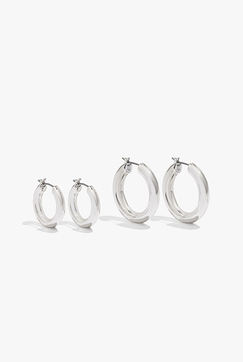 Hoop Earring Pack of 2 | Country Road
