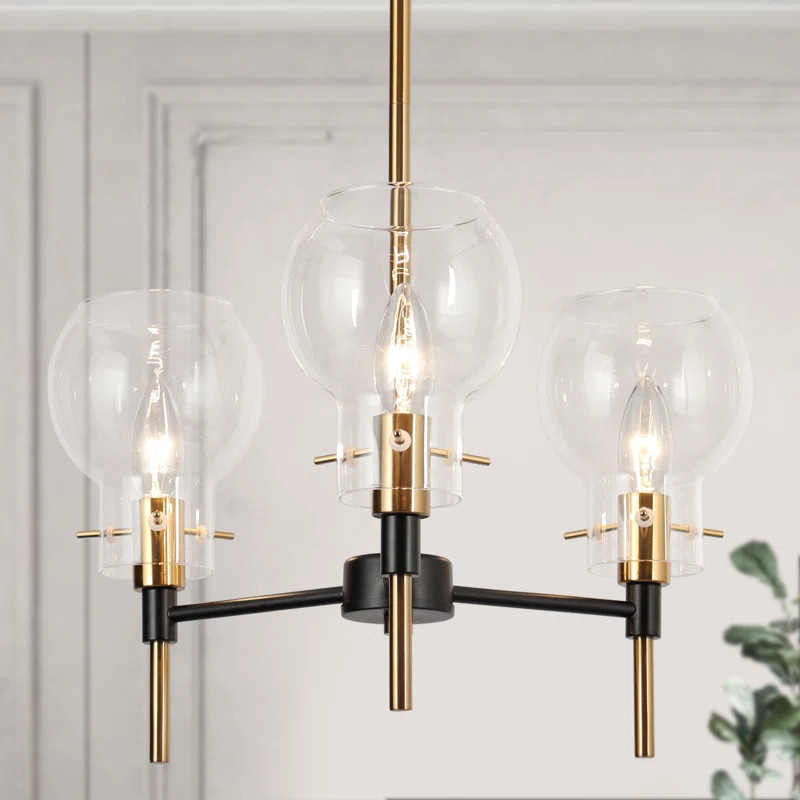 Satilla 3 - Light Dimmable Classic / Traditional Chandelier | Wayfair North America