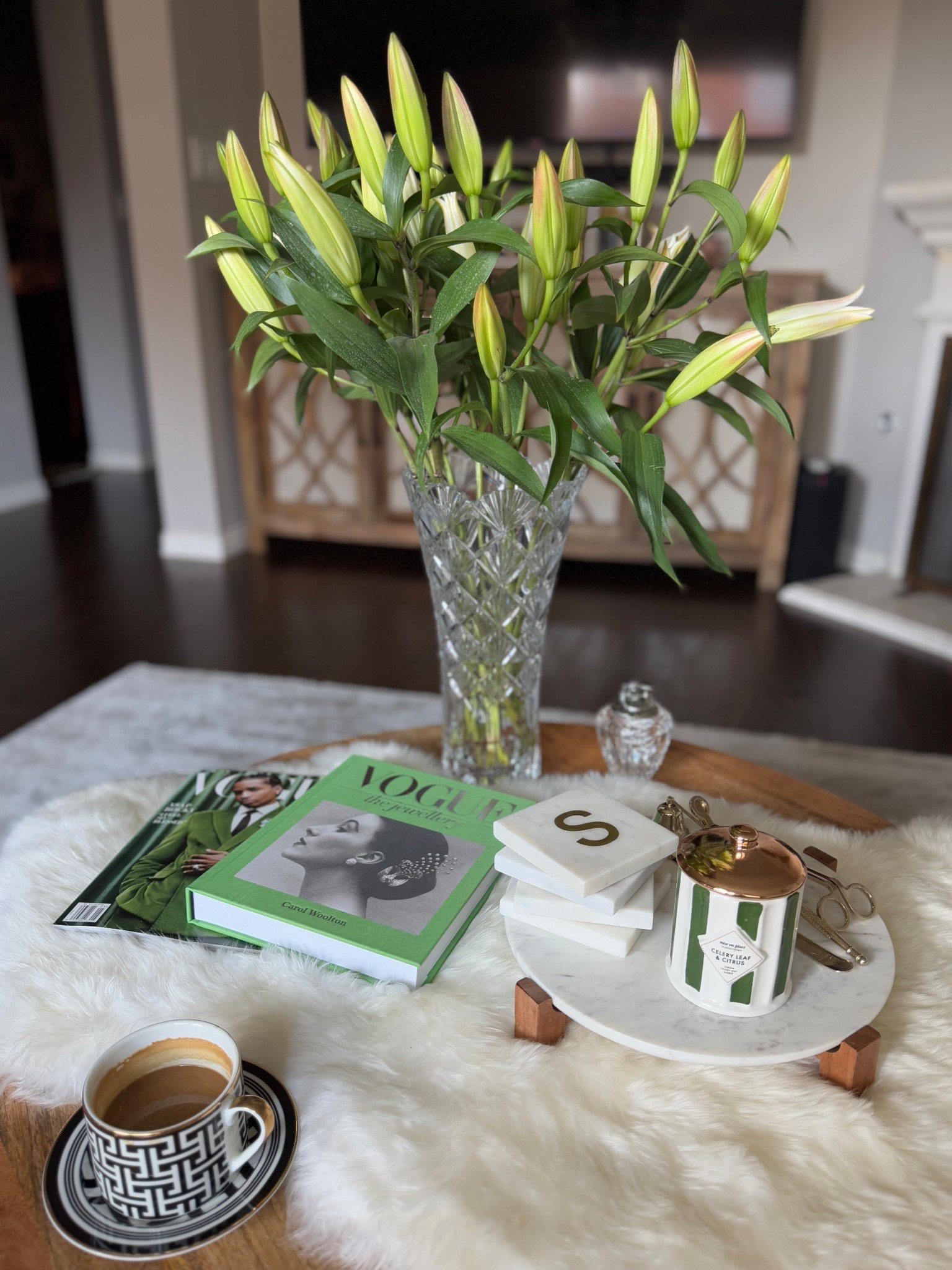 Coffee table decor 

#LTKSeasonal #LTKHome #LTKFindsUnder100