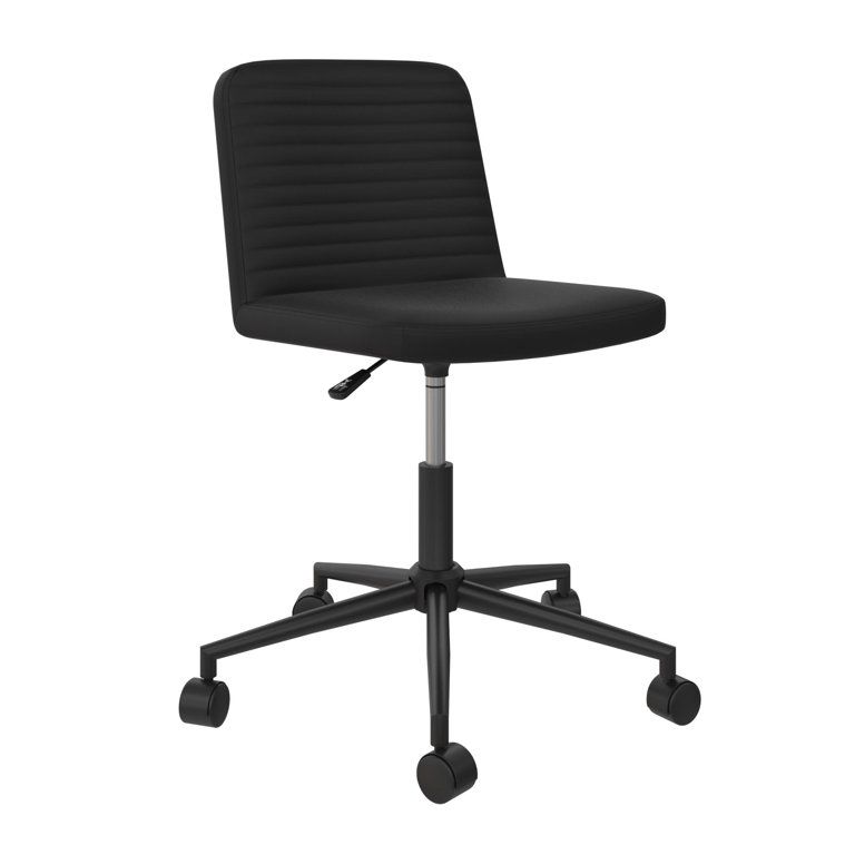 Queer Eye Corey Task Chair with Adjustable Height & Swivel, 250 lb. Capacity, Black | Walmart (US)