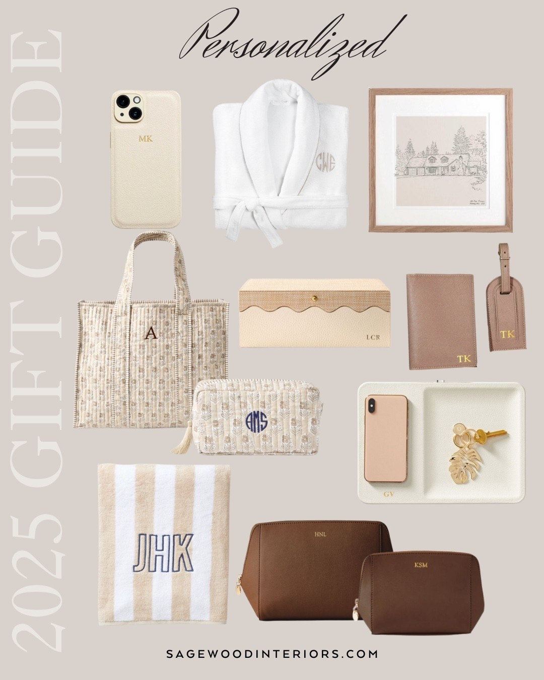 Anyone else want everything monogrammed and embroidered?! Such cute gift ideas for the women or men in your life!! 



#LTKGiftGuide