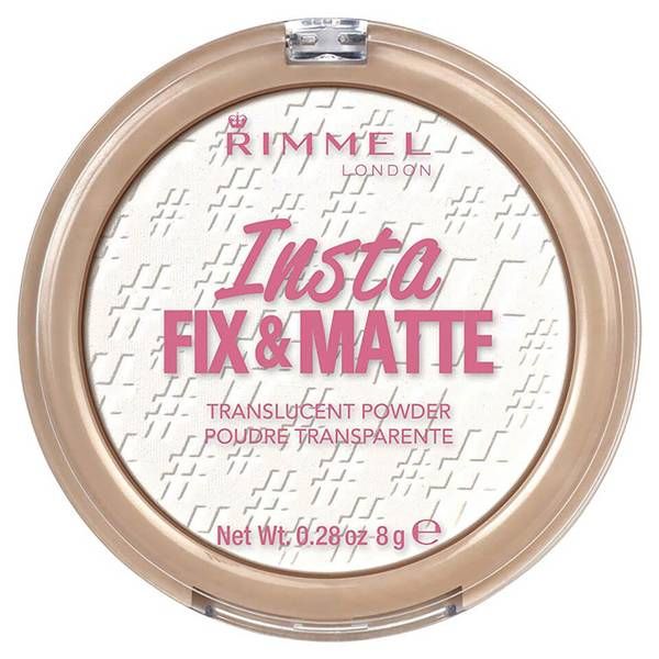Rimmel Insta Fix & Matte Powder - Translucent | Look Fantastic (UK)