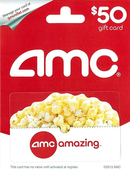 AMC Theatres Physical Gift Card | Classic Popcorn | Amazon (US)