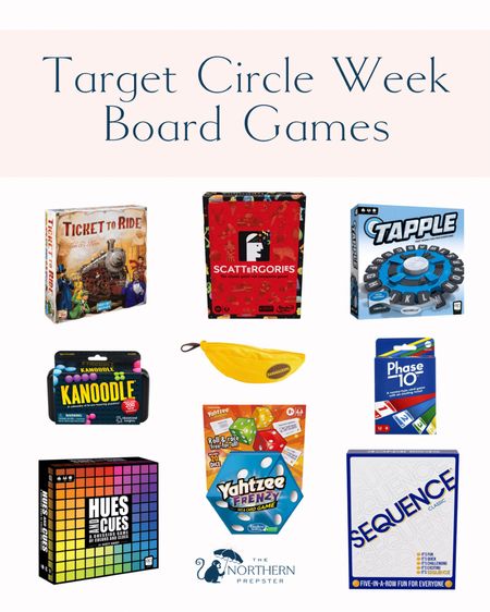 Board Games are Buy 2 get 1 Free for Circle Week! A great time to stock up just in time for summer for those rainy days or nights at the beach. 

#LTKfamily #LTKsalealert #LTKxTarget