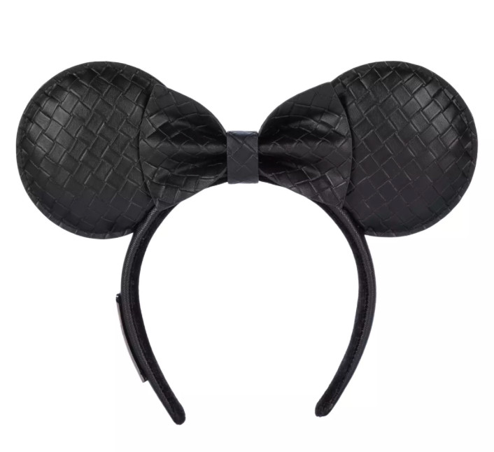 Disney Parks Minnie Mouse Faux Leather Loungefly Ear Headband Black New With Tag - Walmart.com | Walmart (US)