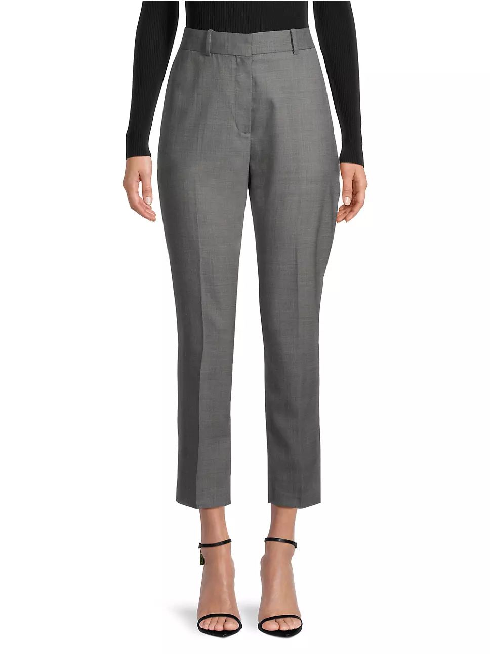 Reiss Layton Wool-Blend High-Waisted Ankle Pants | Saks Fifth Avenue