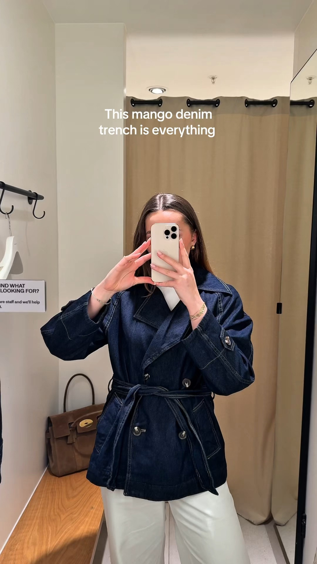 Must have denim trench coat from Mango 😮‍💨🤌🏼

#LTKuk #LTKspring #LTKeurope