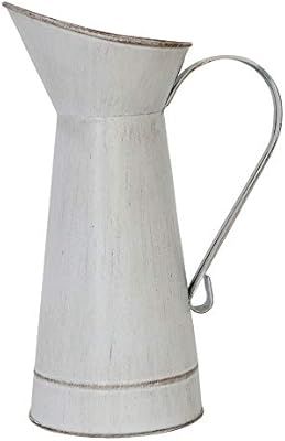 Barnyard Designs Rustic White Watering Milk Jug Vase Vintage Primitive French Country Farmhouse H... | Amazon (US)