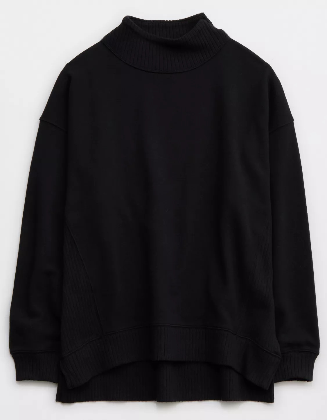 Aerie Down-To-Earth Oversized Mockneck Sweatshirt | American Eagle Outfitters (US & CA)