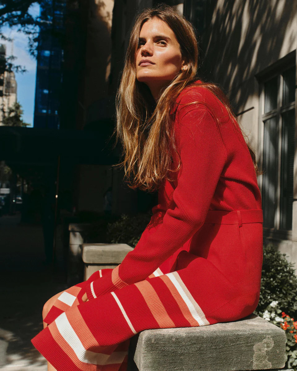 Kelley Midi Dress-Cayenne | Cartolina