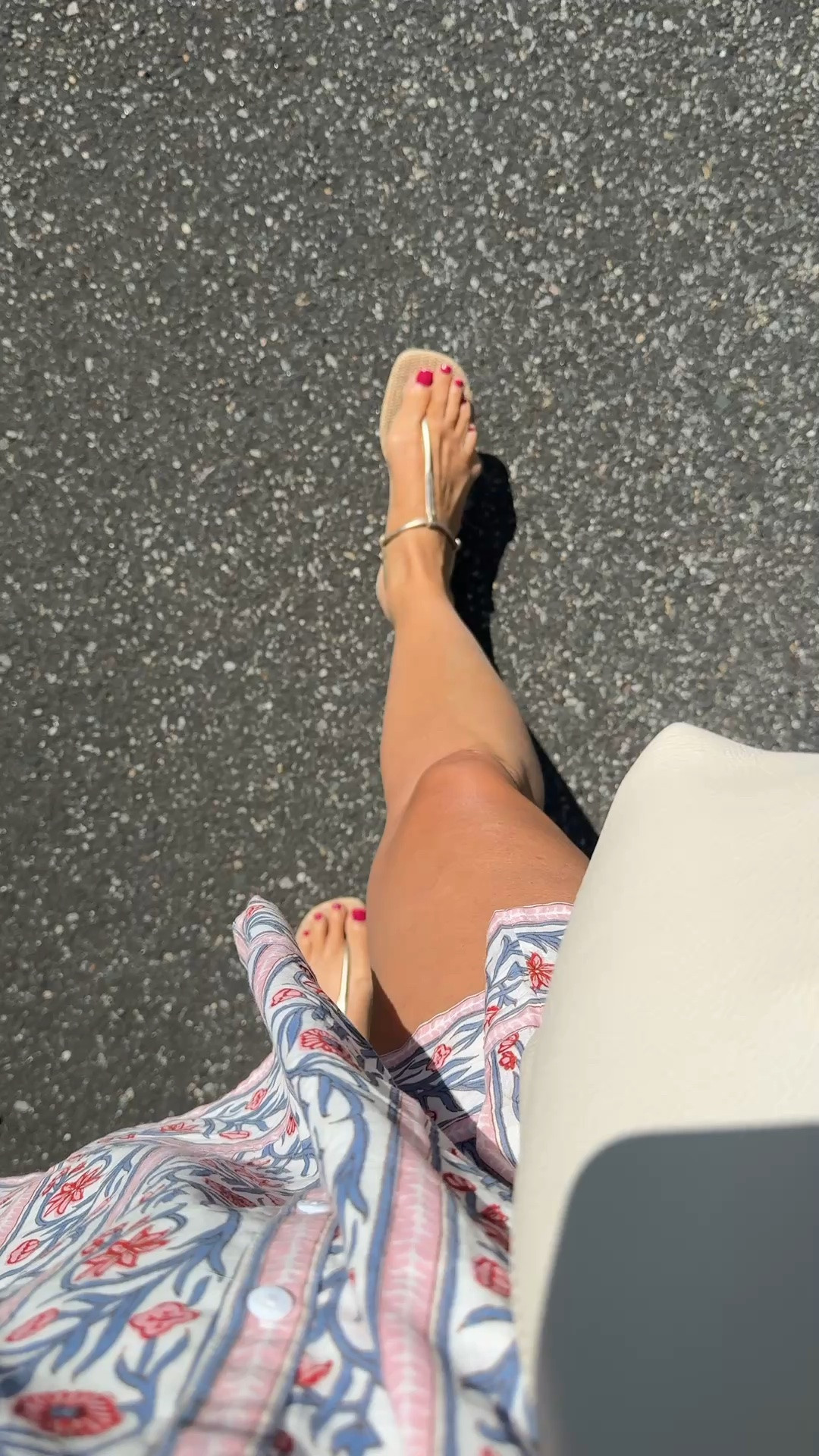 Wearing this dress, sandals and leather tote on repeat!

#LTKSaleAlert #LTKvlog #LTKootd
