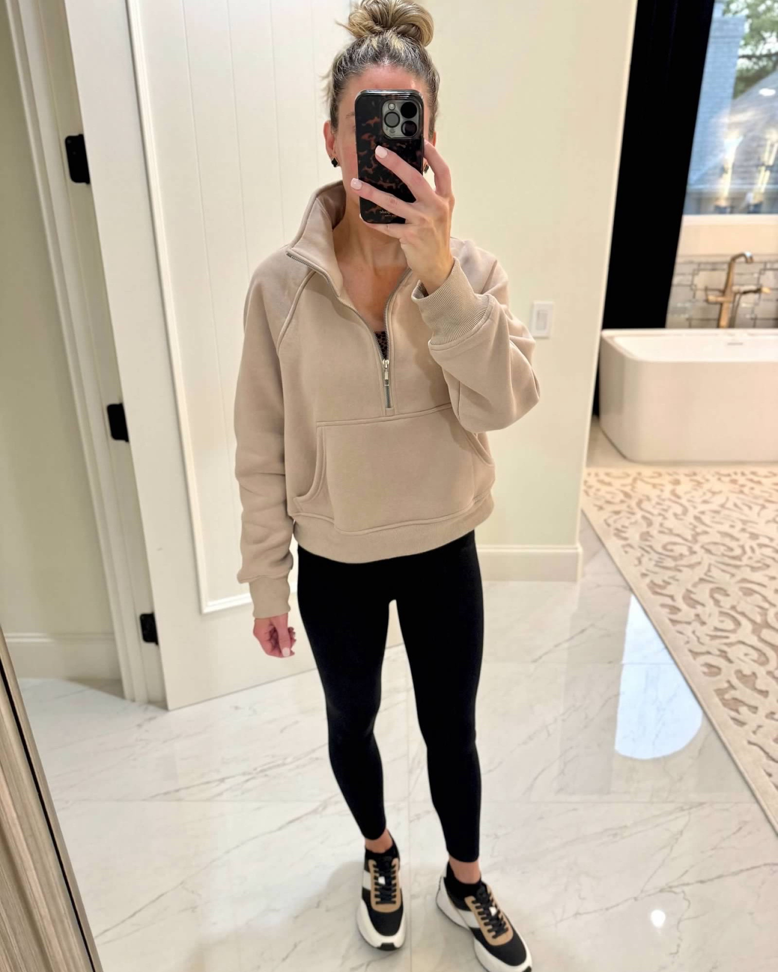 This pullover cropped fleece is on sale 47% off on Amazon’s Prime Day sale!  It comes in 32 color options. I’m wearing XS in coffee grey and in black. 

#everypiecefits

Fleece sweater
Pullover sweater
Cropped sweater 
Fall sweater
Casual outfit
Fall outfit
Athleisure 

#LTKxPrimeDay 

#LTKSeasonal #LTKActive