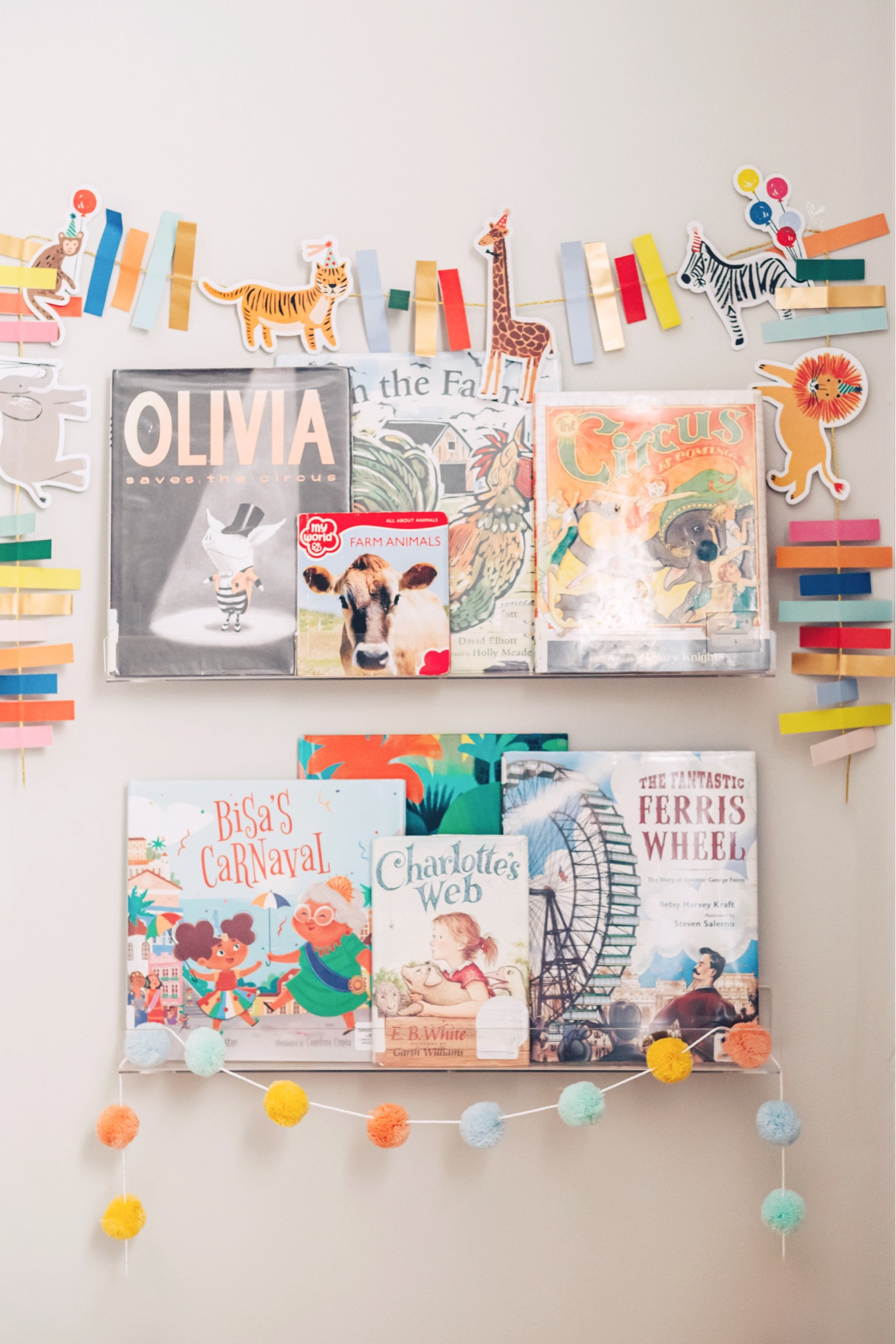 August bookshelves // summer children’s books // fair, festival, carnival, farm // Shelfie 

#LTKHome #LTKSeasonal #LTKKids