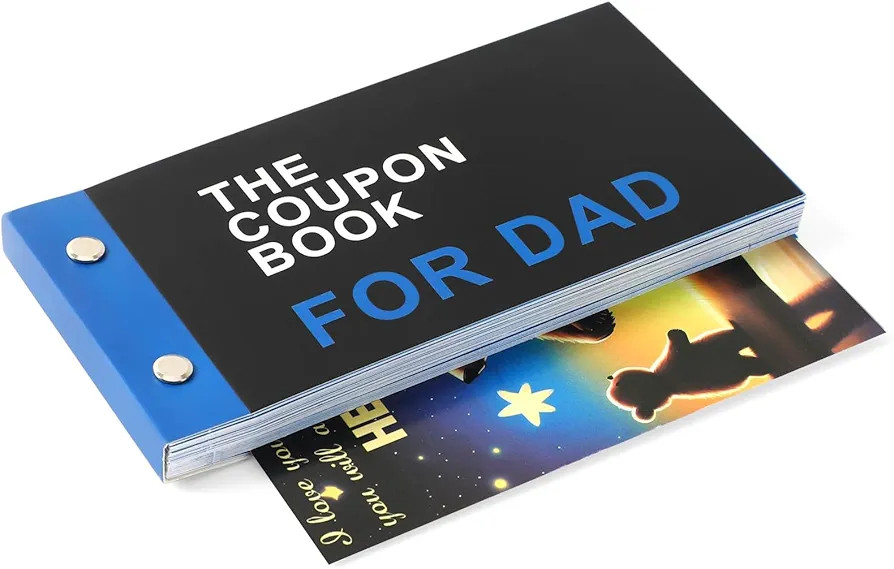 Fun Coupon Book for Dad - Unique Father s Day Gifts from Daughter, Thoughtful Birthday Gift with ... | Amazon (US)
