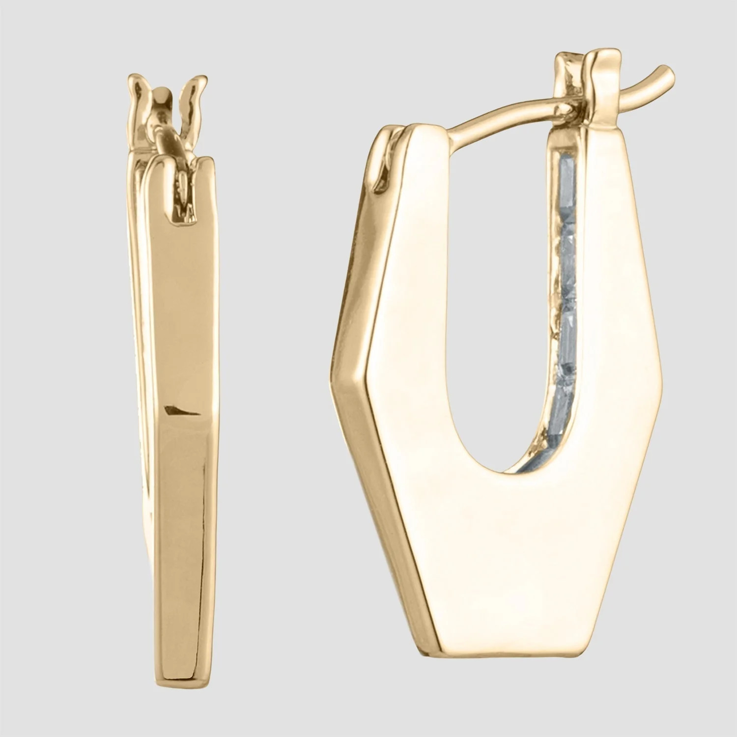 Marceline Hinged Hoops | BONHEUR JEWELRY