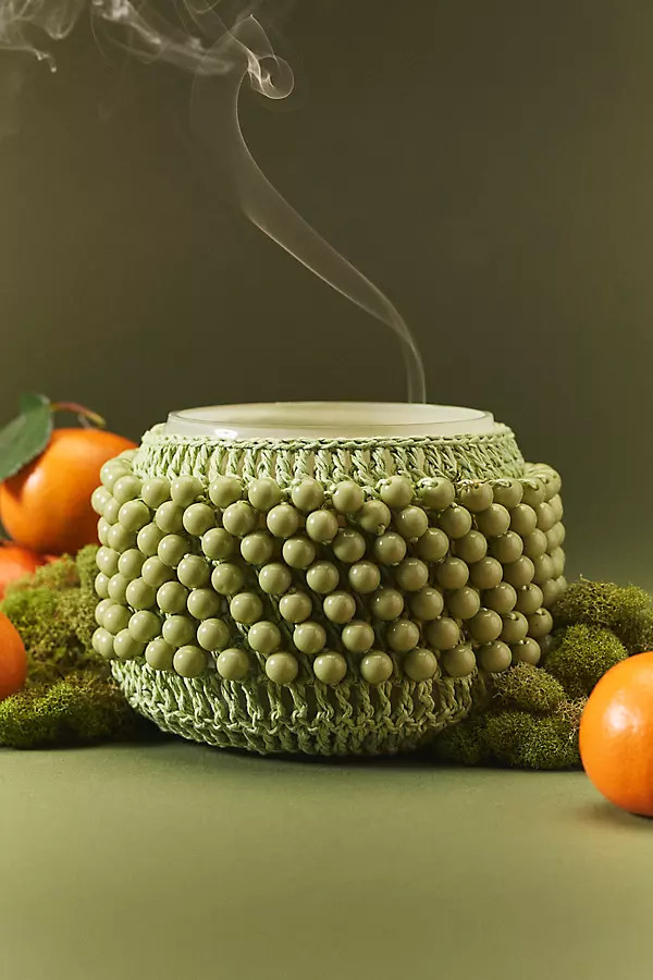 The Beaded Gather Candle by Anthropologie: Fruity Clementine & Jasmine | Anthropologie (US)