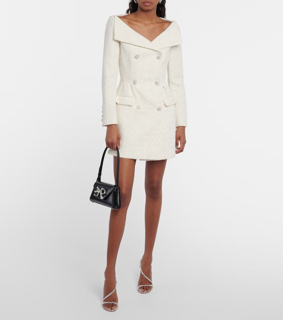 Bouclé minidress | Mytheresa (US/CA)