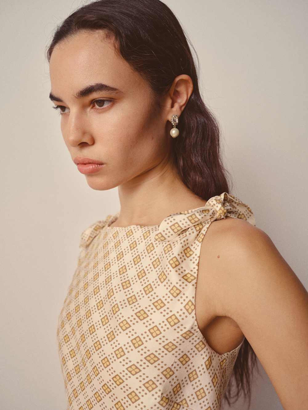 Louisa Silk Twill Dress | Reformation (Global)