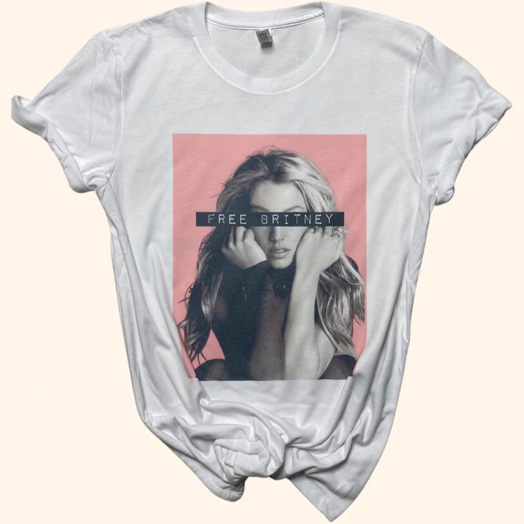 Free Britney Graphic Tee ( Vintage Feel ) | Sassy Queen