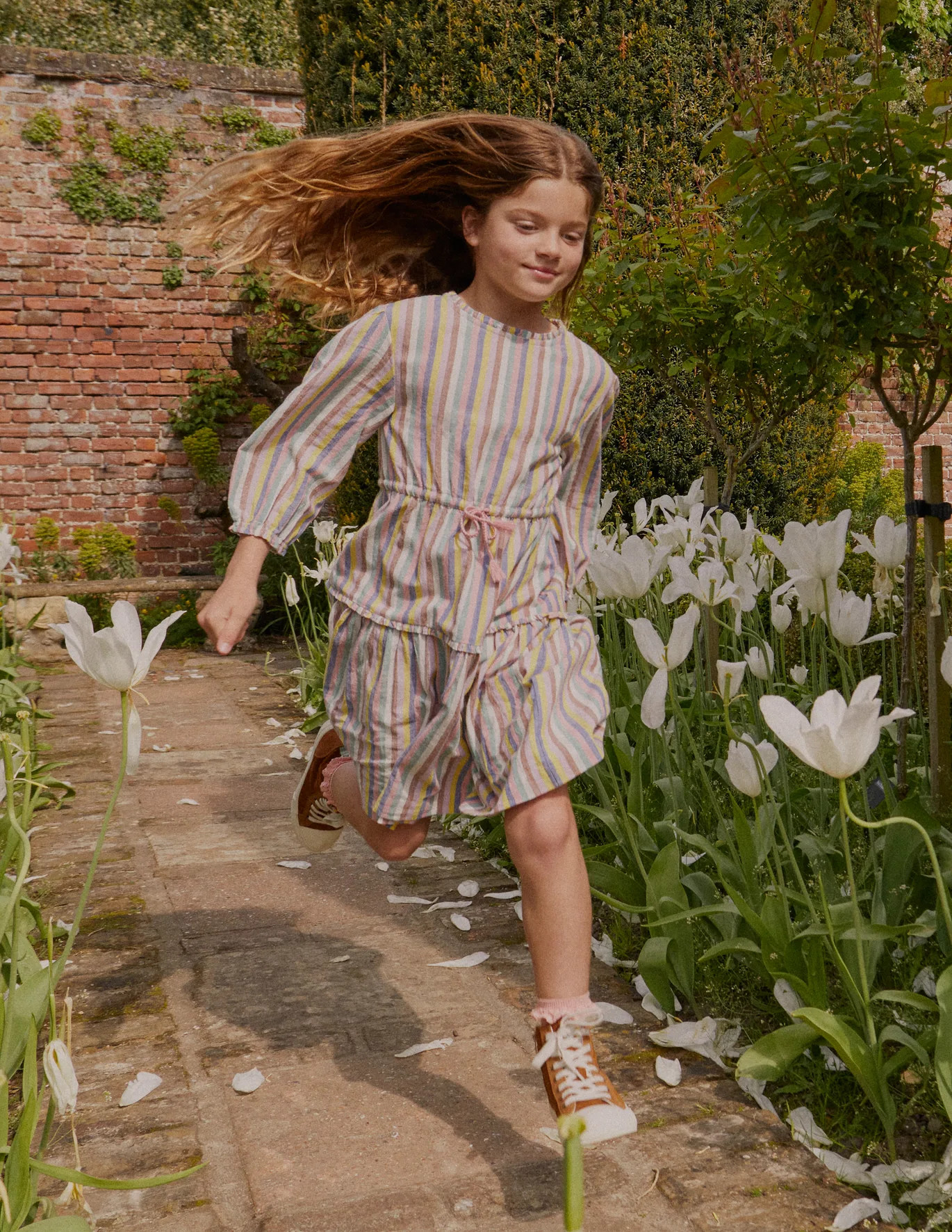 Striped Woven Dress | Boden (US)