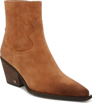 Wilda Pointed Toe Western Boot (Women) | Nordstrom