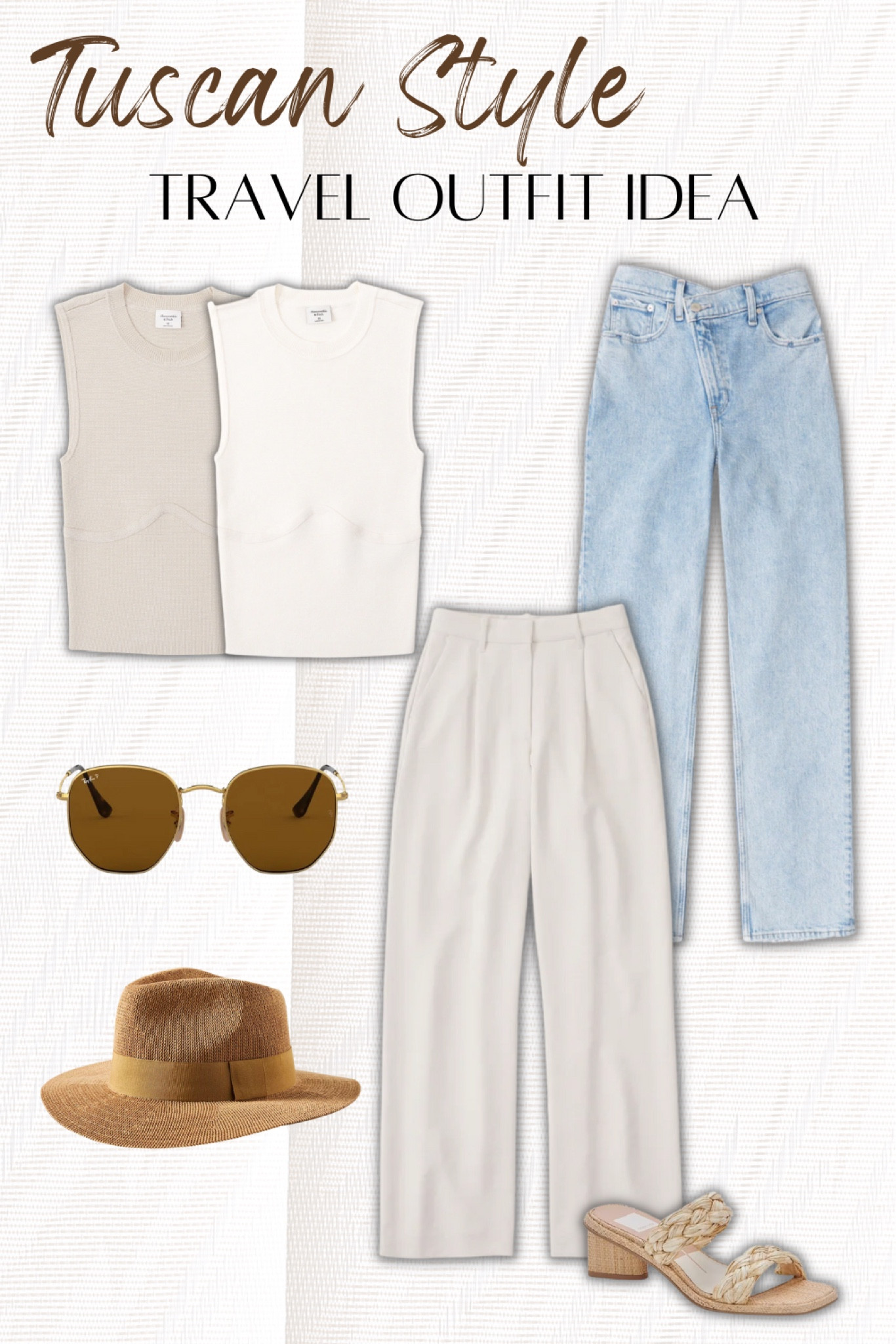 Tuscan Style | Travel Outfit | Neutral Outfit | Beige Outfit | Spring Outfit | Summer Outfit | 


#LTKtravel #LTKSeasonal