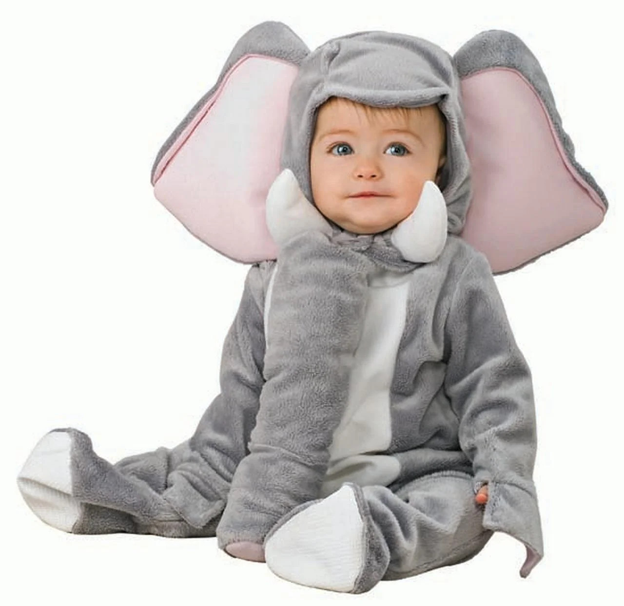 Infant Elephant Halloween Costume 0-6M, Grey - Walmart.com | Walmart (US)