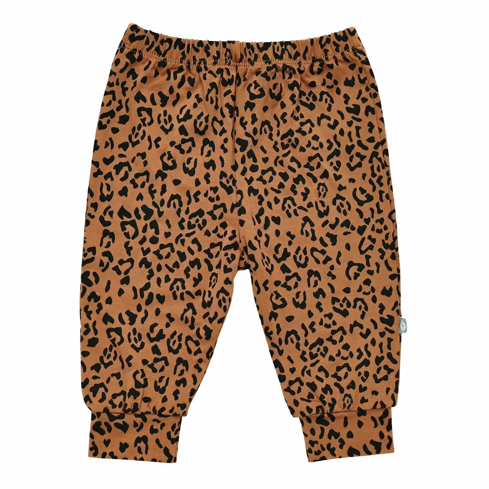 Pant in Small Leopard | Kyte BABY