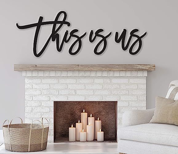 This is us sign - Wood This is us wall decor | Amazon (US)