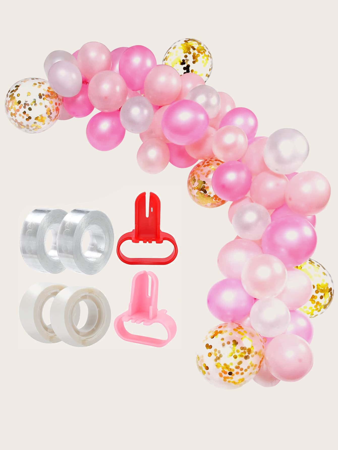 6pcs Balloon Glue & Tying Tool Set | SHEIN