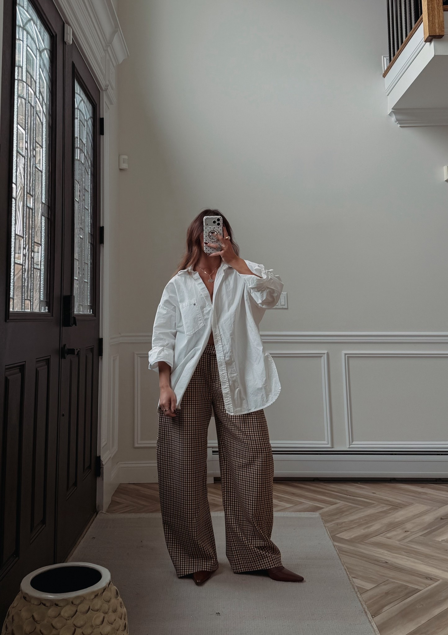 Possible thanksgiving outfit?? Comfy but elevated :) wearing medium pants (could’ve done the small) and size US6 shirt  

#LTKSeasonal #LTKStyleTip