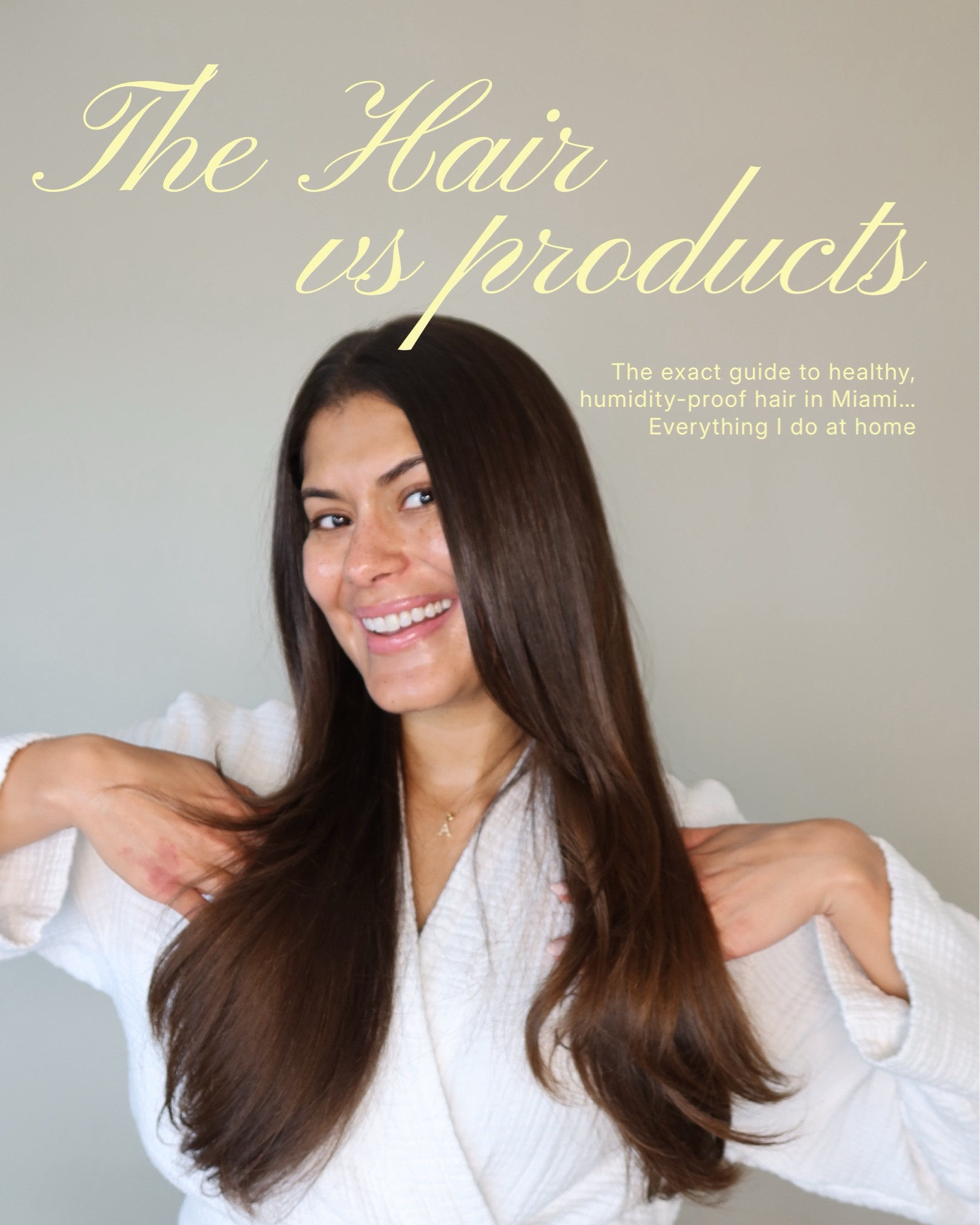 I finally learned that healthy hair in Miami is less about styling and MORE about hydration + protection.

This routine completely changed my hair game ✨

Comment “HAIR” and I’ll send you my exact products + routine 🤍
What’s your favorite tip?
#hairgoals #hairbeauty #hairroutine #healthyhair

Miami hair routine, humidity proof hair, Miami beauty blogger, frizz free hair, healthy hair routine, glossy hair tips, postpartum hair care, anti humidity hair products, luxury beauty routine, Miami influencer, haircare routine for humid weather, silky hair tips, healthy brunette hair, blowout routine, Miami girl beauty tips

#LTKselfcare #LTKBeauty #LTKgrwm