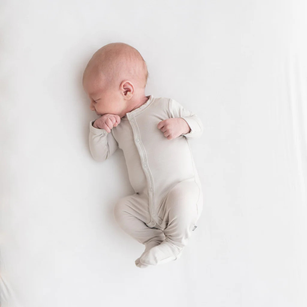 Footie in Oat | Kyte BABY