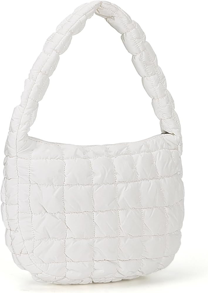 Quilted Tote Bag for Women Puffer Bag Quilted Bag Lightweight Puffy Tote Bag Quilted Padding Shou... | Amazon (US)