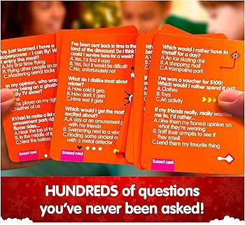 SUSSED The Wacky ‘What Would You Do?’ Social Card Game - Kids Stocking Stuffer & Family Trave... | Amazon (US)