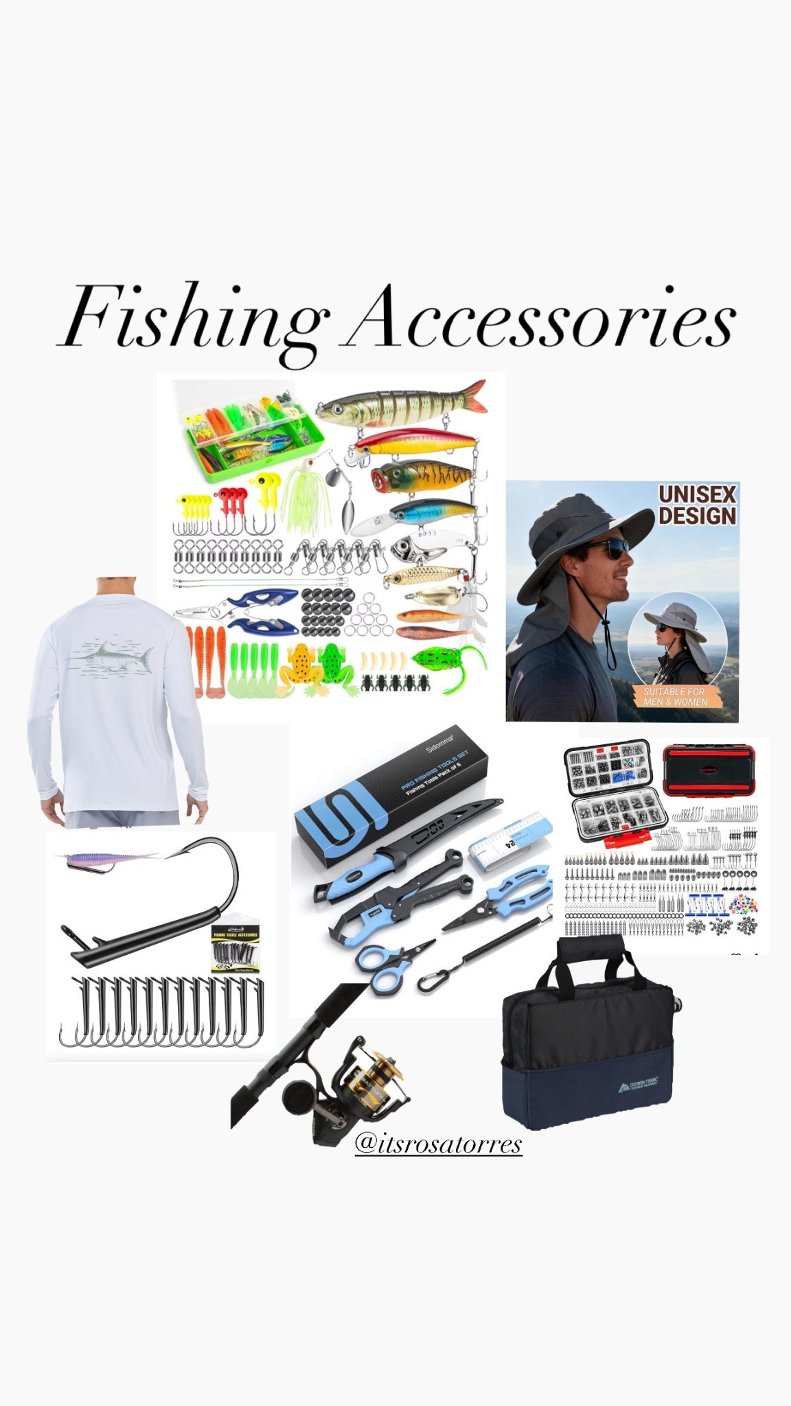 Fishing accessories is so essential to jaw loving the different hooks/baits I need that hat. 🎣🐠🐟 Loving it all! Give it a try if you never have fish! It’s an experience that every time it’s different & I love it! 

#fishingacessories #fish #fishinggear #fishingtime #fish #sea #lake #fishinghook #fishingrods #fshingpoles 

#LTKMens #LTKfoodie #LTKSeasonal