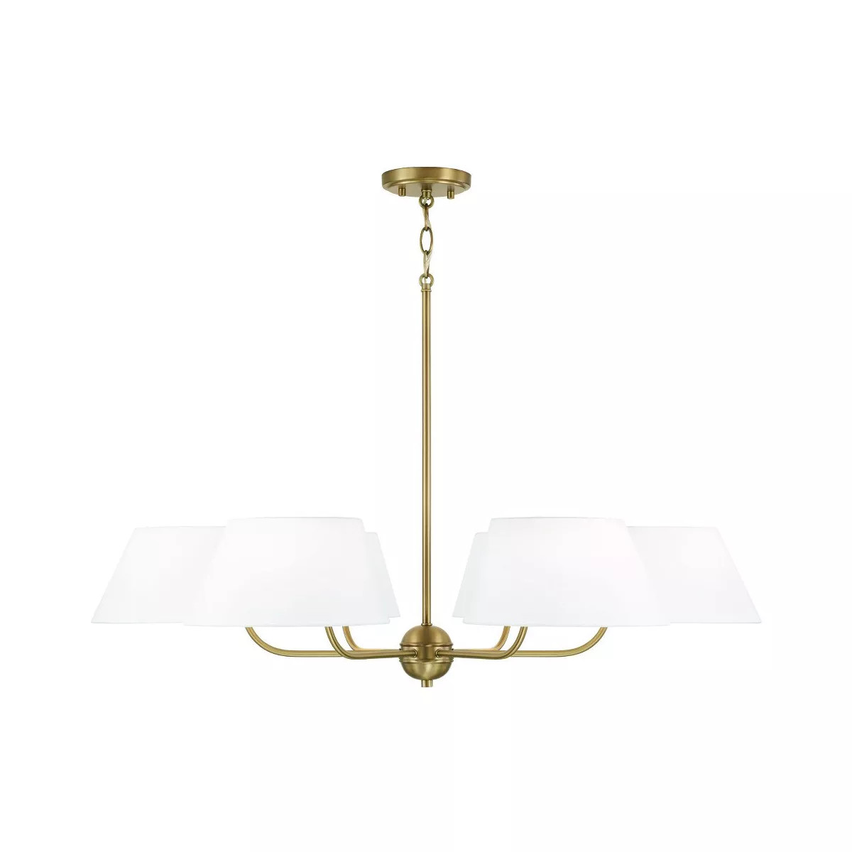 Capital Lighting Welsley 6 - Light Chandelier in  Aged Brass | Target