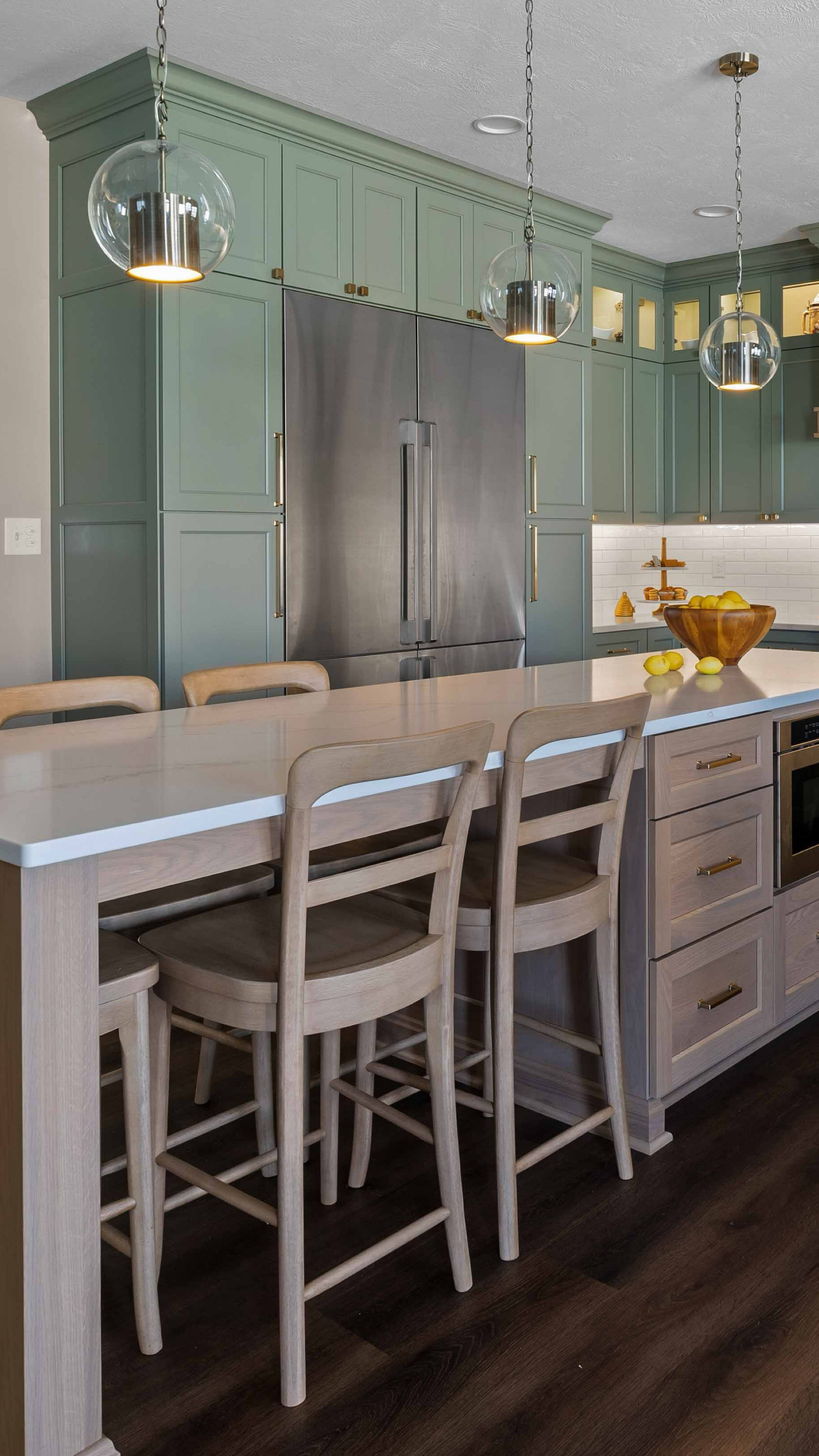 Easy-to-clean seating is ideal for such often used areas like the kitchen island! 

#LTKHome #LTKStyleTip