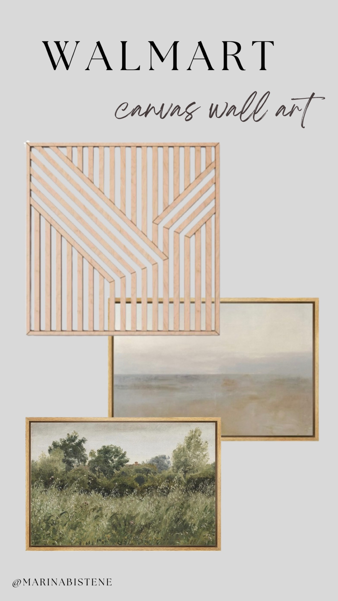 Affordable Walmart wall art! 

#LTKhome #LTKstyletip