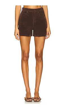 Free People x We The Free Tippi Faux Suede Short In Chicory Coffee from Revolve.com | Revolve Clothing (Global)